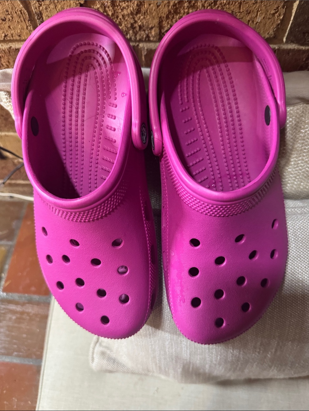 Women Pink Slip-On Clog Shoes